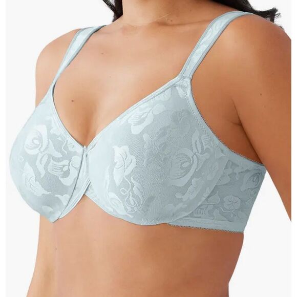 WACOAL NWT Breast Cancer Awareness Full Figure Seamless Underwire Bra 40D - Picture 2 of 6